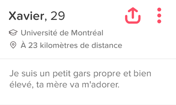 description Tinder