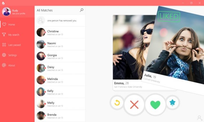 Tinder sans smartphone