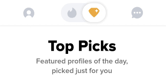 top picks tinder