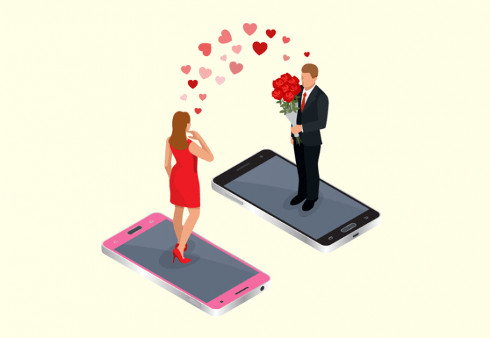 flirter en ligne